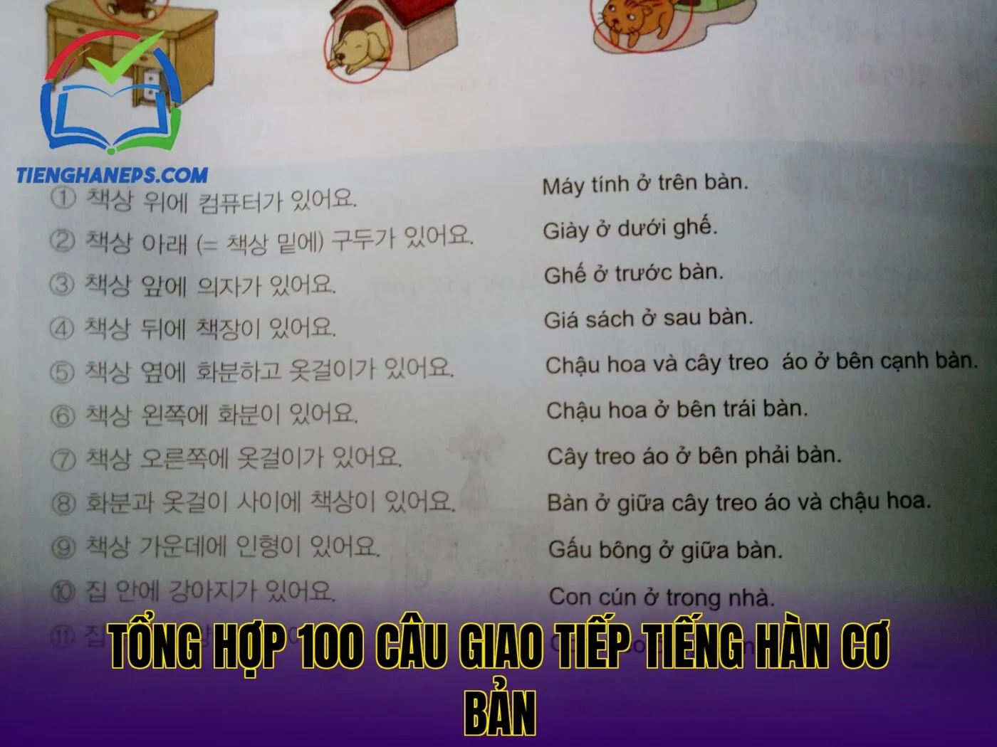 Tổng hợp 100 câu giao tiếp tiếng Hàn cơ bản