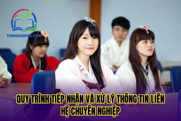 quy trình tiếp nhận và xử lý thông tin liên hệ chuyên nghiệp