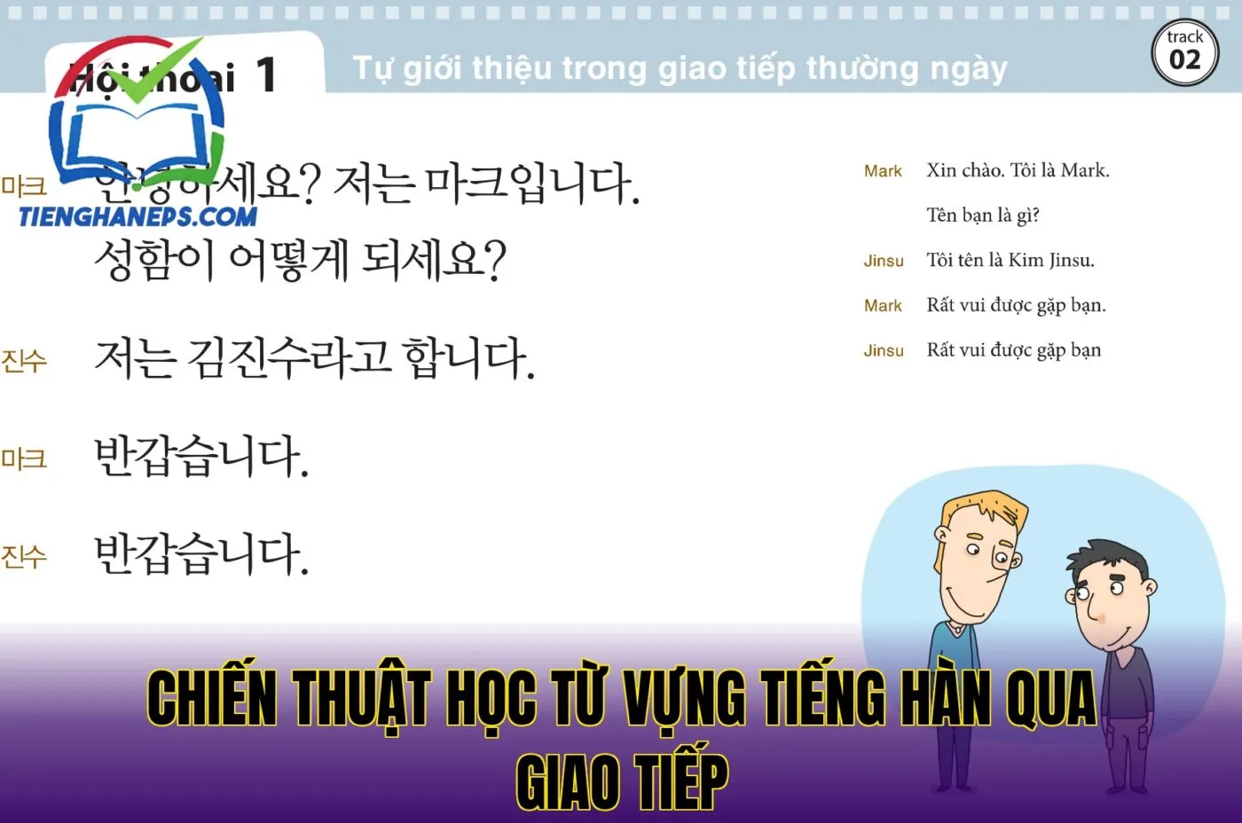 Chiến thuật học từ vựng tiếng Hàn qua giao tiếp