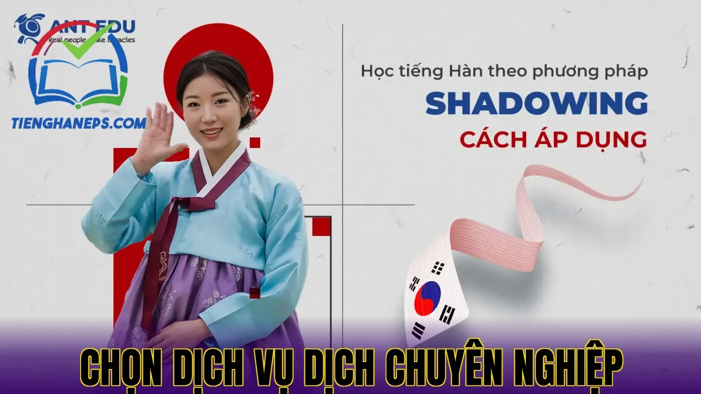 Chọn dịch vụ dịch chuyên nghiệp