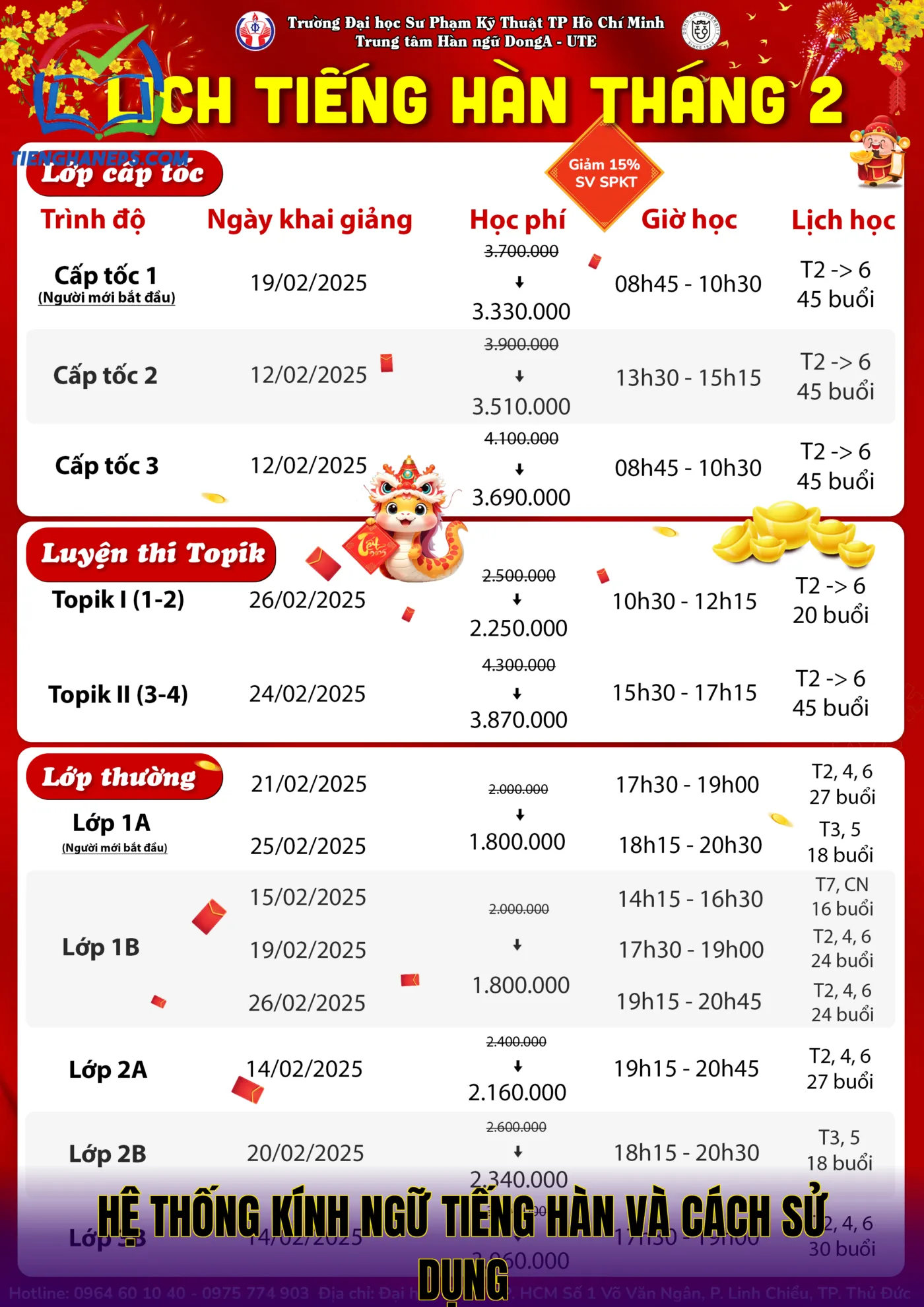 Hệ thống kính ngữ tiếng Hàn và cách sử dụng