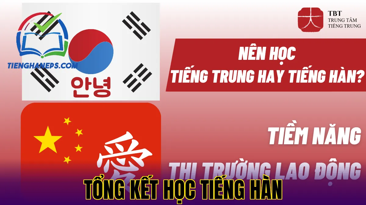 Tổng kết học tiếng Hàn