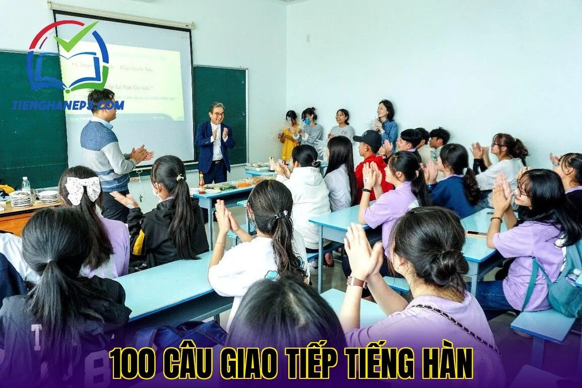 100 câu giao tiếp tiếng Hàn