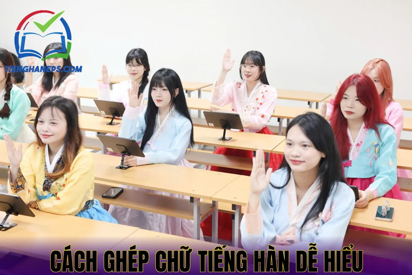 Cách ghép chữ tiếng Hàn dễ hiểu