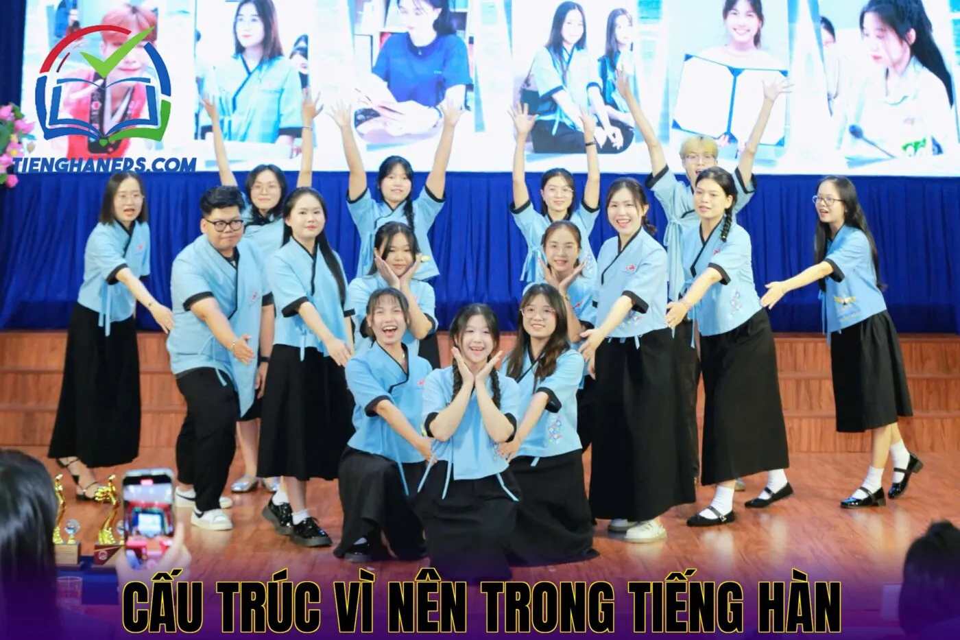Cấu trúc vì nên trong tiếng Hàn