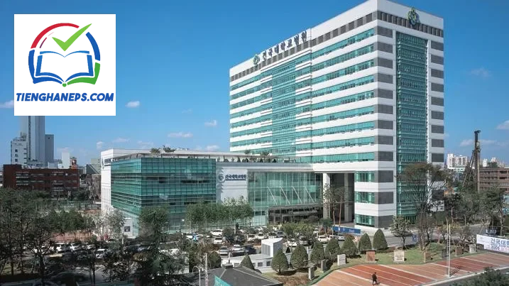 Khu học xá Đại học Konkuk Hàn Quốc minh họa cho thông tin học phí theo từng ngành đào tạo