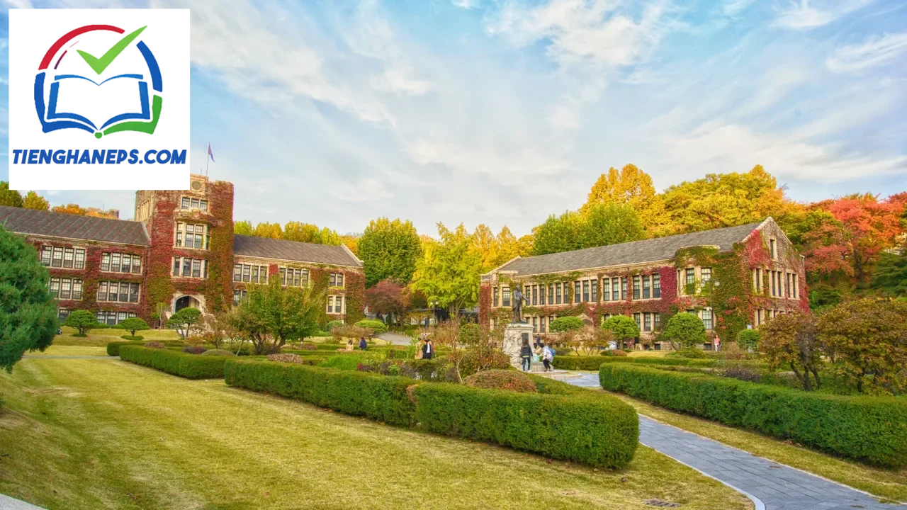 Khuôn viên Đại học Yonsei Hàn Quốc – hình ảnh minh họa cho thông tin học phí và chi phí du học